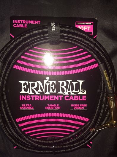 ernie ball electric guitar instrument cable