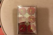 christmas ponsetta glitter candles from Carraig Donn