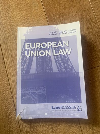 FE1 Manual EU Law 2025/2026
