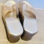 Metro Gold wedge heels Image 3