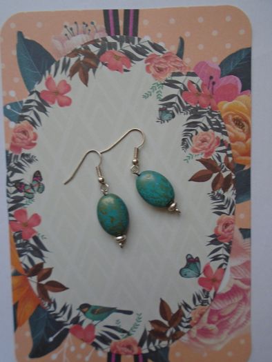 Handmade earrings,Drop earrings.Gift