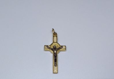 Small St. Benedict " Exorcism " Crucifix : Home Protection , Personal Protection