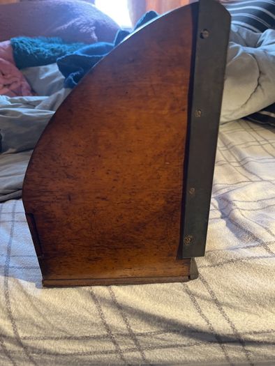 Vintage  letter organiser