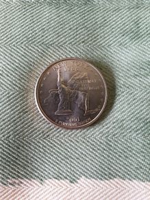 United States Quarter Dollar New York Gateway To Freedom 2001 Coin America USA