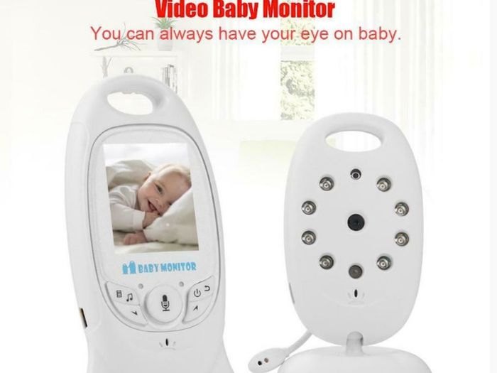Wireless Digital Video Baby Monitor Night Vision Two Way Audio