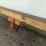 Rustic Reclaimed Wood Wildflower Stove Mantle Image 6
