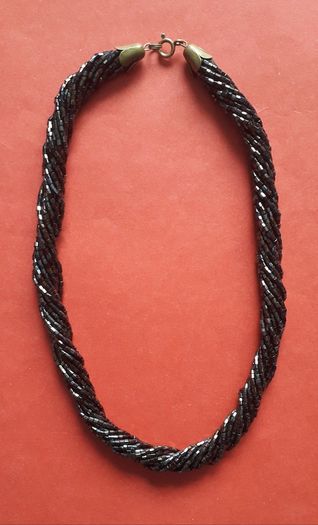 Vintage - Multi Strand -  Glass Necklace