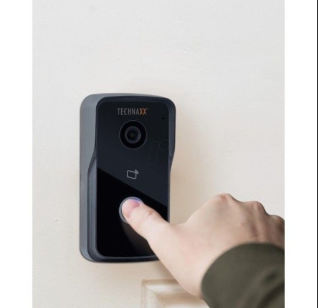 TECHNAXX TX-82 Smart WiFi Video Door Bell black