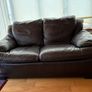 3 piece Italian leather suite Image 2