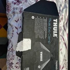 Thule evo wing roof bars and evi clamp