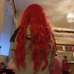 Pink wig