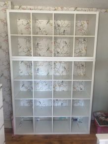 IKEA wooden storage cubes