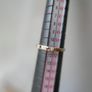 Vintage 9ct gold Garnet & Diamond Eternity Ring 1.0g Image 6