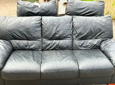 Leather Couch and 2 Arm Chairs