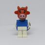 Lego Vintage 1980s Lego Fabuland Clover Cow Keychain Very Rare And Hard To Find Image 2