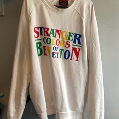 benetton jumper stranger things special edition