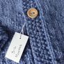 Hand Knit Baby Cardigan & Hat Set: 3-6 Months Image 3