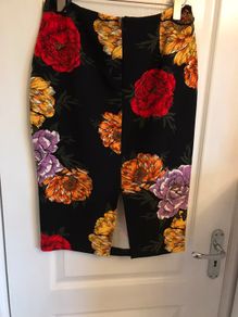 River Island Ladies floral skirt size 14