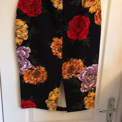 River Island Ladies floral skirt size 14