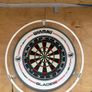 Winmau dartboard lighting and surround + harrows quadro board Image 3