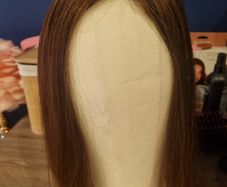 Human hair topper ,16 inch long !