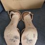 Steve Madden gold strappy heels Image 2