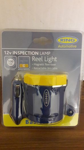 Ring Inspection Lamp Reel Light With 12v DC Charge