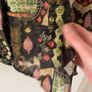 Metallic patterned blouse Image 2