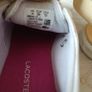 Lacoste leather girls trainers shoes white holls UK 11 eur 29 Image 5