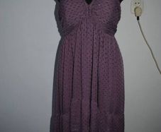 Brand new H&M Dusty pink midi halter neck flared dress size UK14 EU42 Postage included