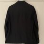 Ladies Black Linen Jacket/Blazer Image 4