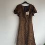 QED navy & gold dress size 16 - New with tags Image 2