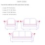 Sofa Lush Covers (3 Seater + 1 Seater) Image 2