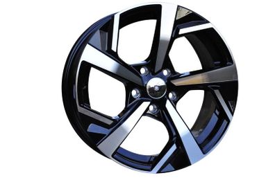 16" QUASHQAI Type Black Alloy Wheels Honda Hyundai Kia Lexus Mazda Mitsubishi Nissan Renault Subaru Suzuki Toyota 5x114,3