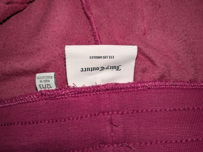 Girls 12-13 Juicy Couture Tracksuit Like New