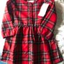New Tartan Baby Dress Image 2
