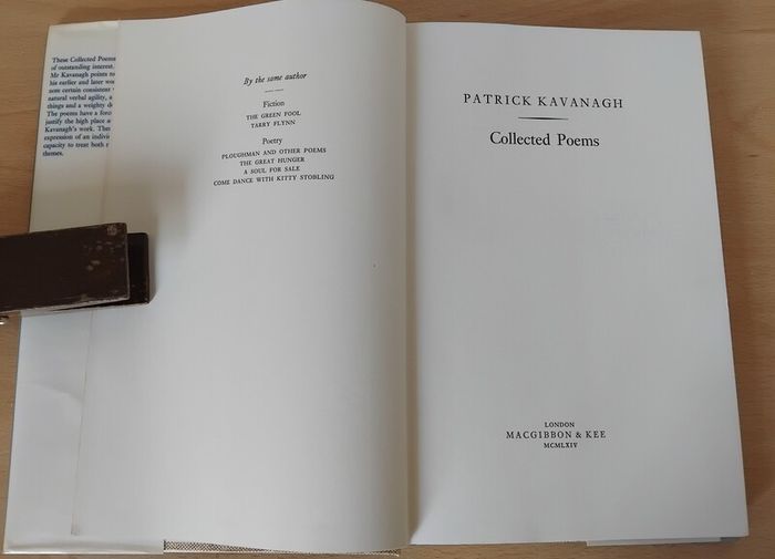 Patrick Kavanagh Collected Poems 1st ed. 1964 MacGibbon & Kee ex-library FREEPOST