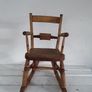 Vintage Kids rocking chair Image 4