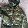 Diesel kids glossy puffer jacket with hood Image 3