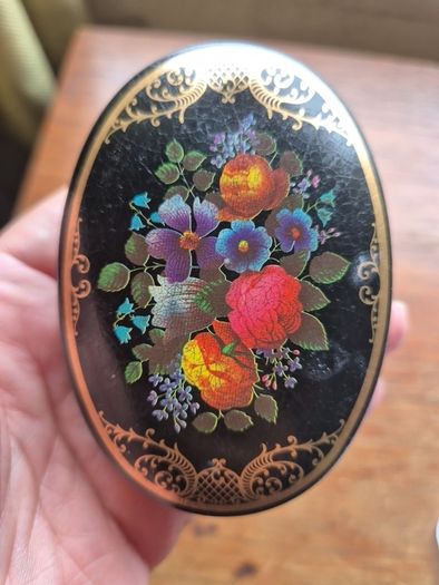 Vintage Oval Container