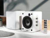 White Bluetooth Bookshelf Speakers 60W