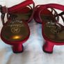 Clarkes Shoe/Stylish Red Satin Shoes from Clarkes  .. Colour: Red  ..  Size: 5.5 UK  ..  39 EU Image 5