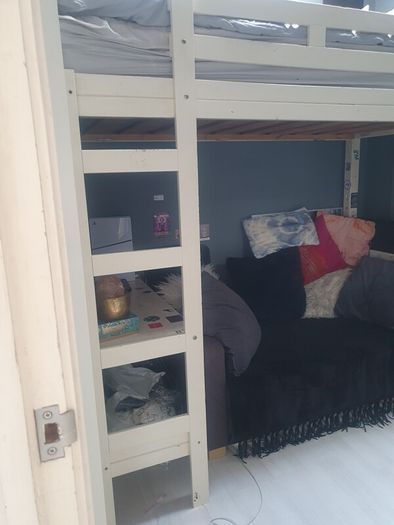 Loft bed and sofa bed