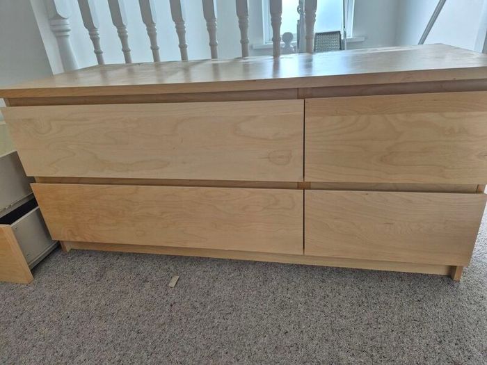 ikea malm drawers x 2