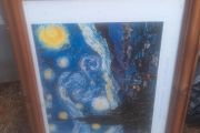 Large Framed Van Gogh Print