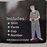 Convict Man's Funcy Dress Costume   Size M/L Image 2