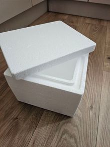 polystyrene boxes x 3, free