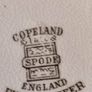 Rare Hanging Side Plate Copeland Spode England Rnning Deer Rin 664845 Image 6