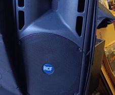 RCF 15" 325A Speakers Active + Active bass Bin