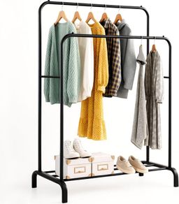 Double clothes rack